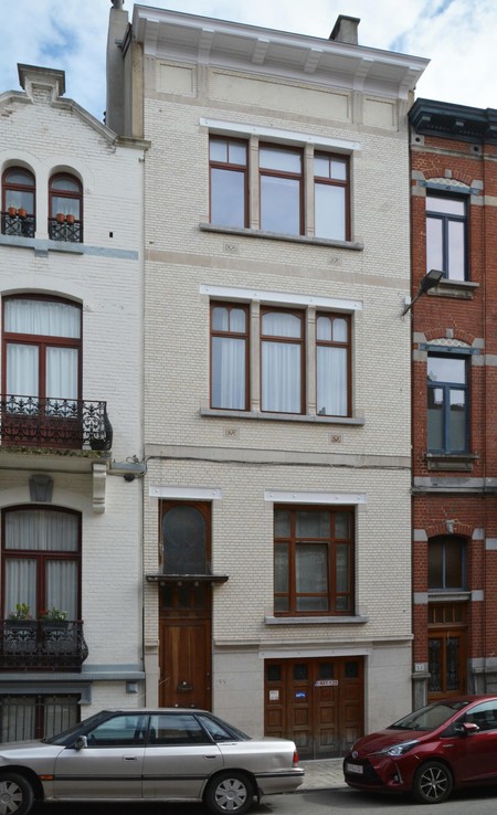 Rue Saint-Quentin 55, Bruxelles Extension Est (© ARCHistory, photo 2026)