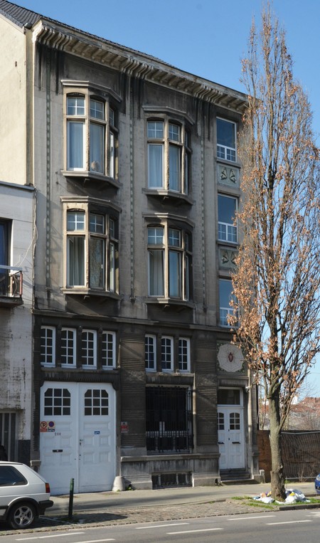 Avenue Jean Dubrucq 206-208, Molenbeek-Saint-Jean (© ARCHistory, photo 2026)