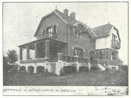 Cottage in Jezus-Eik (<i>L’Émulation</i>, 1908, p. 4)