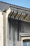 Jean Dubrucqlaan 206-208, Sint-Jans-Molenbeek, detail van het hoofdgestel (© ARCHistory, foto 2026)