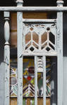 Rue Meyerbeer 33, Forest, détail d'une fenêtre (© ARCHistory, photo 2026)