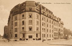Rue Joseph Stallaert 1 et place Georges Brugmann 29A, Ixelles (coll. Belfius Banque © ARB-urban.brussels)