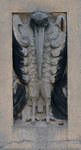 de Smet de Naeyerlaan 568, Brussel Laken, detail van een console (© ARCHistory, foto 2026)