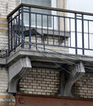 Rossinistraat 6, Anderlecht, balkon (© ARCHistory, foto 2019)