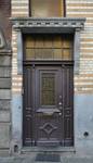 Georges Moreaustraat 46, Anderlecht, voordeur (© ARCHistory, foto 2026)