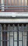 Georges Moreaustraat 46, Anderlecht, detail van de onderbouw (© ARCHistory, foto 2026)