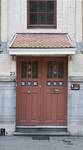 Veeartsenstraat 23, Anderlecht, voordeur (© ARCHistory, foto 2026)