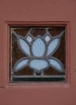 Veeartsenstraat 23, Anderlecht, detail van de voordeur (© ARCHistory, foto 2026)