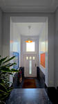 Gisseleire Versélaan 34, Sint-Agatha-Berchem, inkomhal (© Dung-Van Meerbeeck, foto 2026)