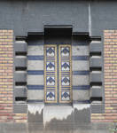 Hoogstraat 294A tot 320, Brussel, mozaïekpaneel (© ARCHistory, foto 2026)