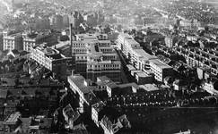 Vue du site de l'hôpital Saint-Pierre depuis le Palais de Justice (© KANAL Architecture, Brussels, fonds Jean-Baptiste Dewin)
