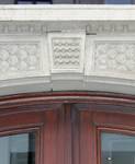 Jakob Jordaensstraat 17, Brussel Uitbreiding Zuid, detail van de voordeur (© ARCHistory, foto 2026)