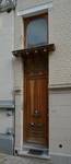 Rue Saint-Quentin 55, Bruxelles Extension Est, porte (© ARCHistory, photo 2026)