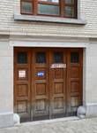 Rue Saint-Quentin 55, Bruxelles Extension Est, porte de garage (© ARCHistory, photo 2026)