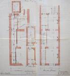 Rue Saint-Quentin 55, Bruxelles Extension Est, plans terriers, AVB/TP 21416 (1898)