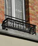 Fransmanstraat 94-96, Brussel Laken, detail van de eerste verdieping (© ARCHistory, foto 2026)