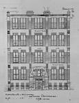 Rue Émile Delva 79 et 81, Bruxelles Laeken, élévation (Archives du Foyer Laekenois) 