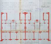 Rue Émile Delva 79 et 81, Bruxelles Laeken, plan des étages, AVB/TP Laeken 5341 (10.12.1920)