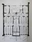 Rue Émile Delva 79 et 81, Bruxelles Laeken, plan du sous-sol (Archives du Foyer Laekenois) 