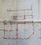 Rue Charles Ramaekers 38a et rue Alfred Stevens 35, Bruxelles Laeken, plan du rez-de-chaussée, AVB/TP 42741 (1921)