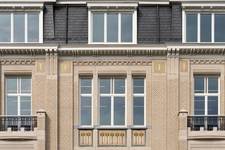 Avenue de Tervueren 68-70, Etterbeek, détail du second étage (coll. Delen Private Bank © Robert Renders, 2021)