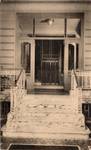 Avenue de Tervueren 68-70, Etterbeek, hall d'entrée (coll. Cécile Dubois)