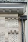 Etterbeeksesteenweg 166, Etterbeek, detail van het hoofdgestel (© ARCHistory, foto 2026)