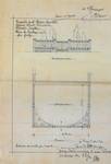 Avenue Molière 151, Forest, plan du jardinet avant, ACF/Urb. 3894 (1905)