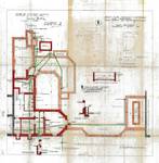 Rue Meyerbeer 29-33, Forest, plan du sous-sol, ACF/Urb. 7498 (1922)