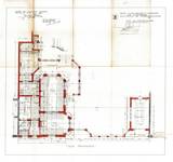 Rue Meyerbeer 29-33, Forest, plan du rez-de-chaussée, ACF/Urb. 7498 (1922)