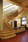 Hôtel communal de Forest, cage d'escalier secondaire (© ARCHistory, photo 2025)