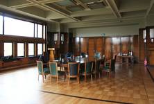 Hôtel communal de Forest, salle des réunions (© ARCHistory, photo 2025)