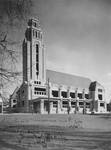 L'hôtel communal de Forest en cours d'achèvement, 1936 (© Gillion)