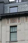 Georges Brugmannplein 29, Elsene, detail van het hoofdgestel (© ARCHistory, foto 2026)