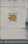 Avenue Molière 172, Ixelles, panneau de mosaïque (© ARCHistory, photo 2026)