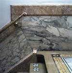 Avenue Molière 172, Ixelles, détail de l'escalier (© KANAL Architecture, Brussels, fonds Jean-Baptiste Dewin)