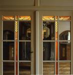 Avenue Molière 172, Ixelles, porte à vitrail (© KANAL Architecture, Brussels, fonds Jean-Baptiste Dewin)