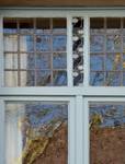 Molierelaan 271, Elsene, detail van een kozijn (© ARCHistory, foto 2026)