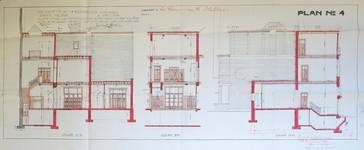 Molierelaan 269, Elsene, doorsneden, GAE/DS 233-269-271 (1923)