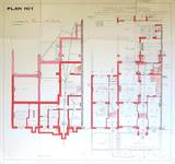 Molierelaan 269, Elsene, grondplan ondergrond en benedenverdieping, GAE/DS 233-269-271 (1923)