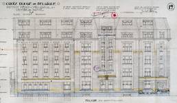 Joseph Stallaertstraat 1 en Georges Brugmannplein 29A, Elsene, opstand aan het plein, Elsene, opstand , GAE/DS 150-29 (1926)