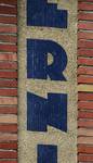Léon Cuissezstraat 20-26, Elsene, detail van een mozaïek (© ARCHistory, foto 2026)