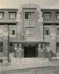 Léon Cuissezstraat 20-26, Elsene (© KANAL Architecture, Brussels, fonds Jean-Baptiste Dewin)