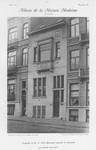Leopold II laan 215, Sint-Jans-Molenbeek (<i>Album de la Maison Moderne</i>, 2de jaar, 1909, pl. 56)