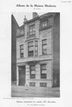 Jubelfeestlaan 157, Sint-Jans-Molenbeek (<i>Album de la Maison Moderne</i>, 3de jaar, 1910, pl. 104)