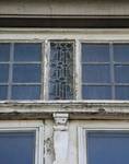 Boulevard Léopold II 184, Molenbeek-Saint-Jean, détail d'une fenêtre (© ARCHistory, photo 2026)