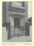 Boulevard du Jubilé 86-88, Molenbeek-Saint-Jean, entrée (<i>L’Émulation</i>, 1929, 6, p. 50)