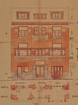 Boulevard Lambermont 242-242A, Schaerbeek, élévation, ACS/Urb. 164-242-242A (1932)
