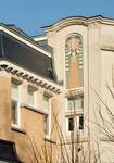 Avenue Winston Churchill 110 et rue Marianne 69, Uccle, détail de la façade (© ARCHistory, photo 2026)