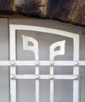 Winston Churchilllaan 110 en Mariannestraat 69, Ukkel, detail van de onderbouw (© ARCHistory, foto 2026)